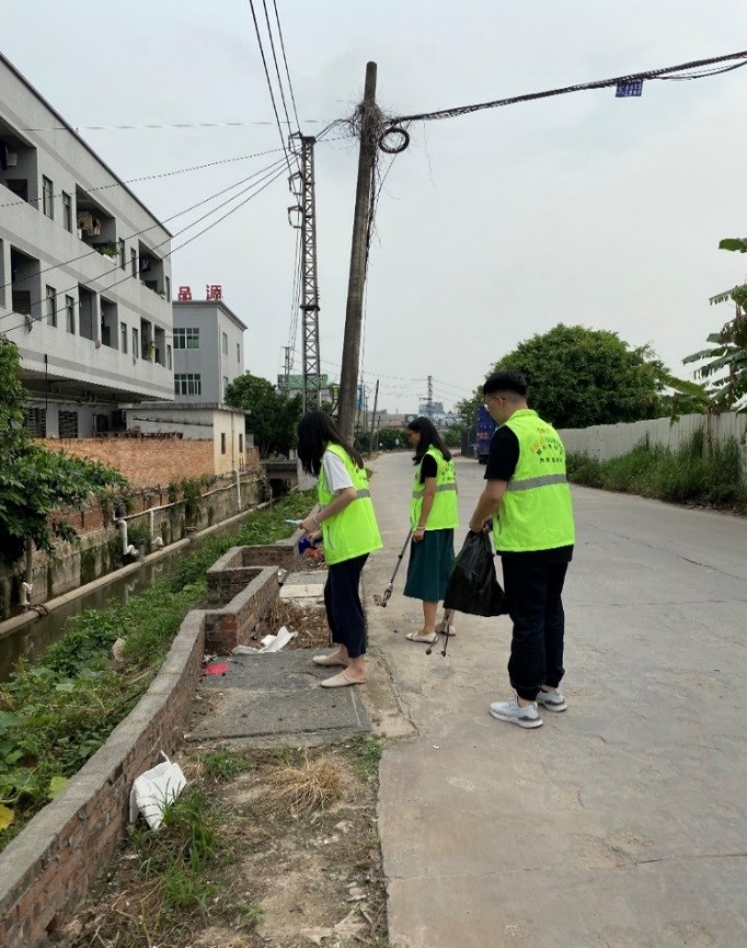 厚街：桥头社区 “河莞家”三丫陂水库护河志愿活动